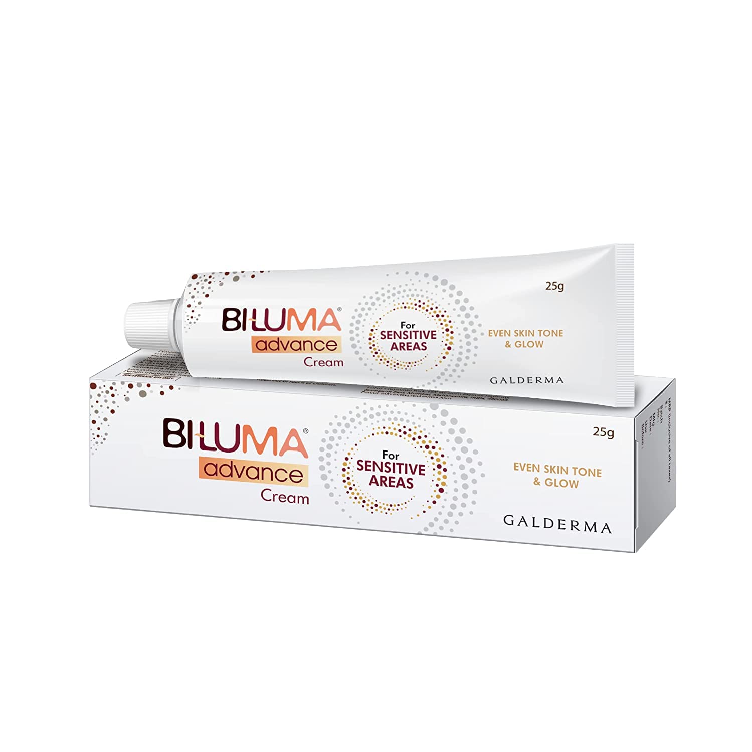 Biluma Advance Cream for Sensitive Areas | For Glow & Even Skin Tone